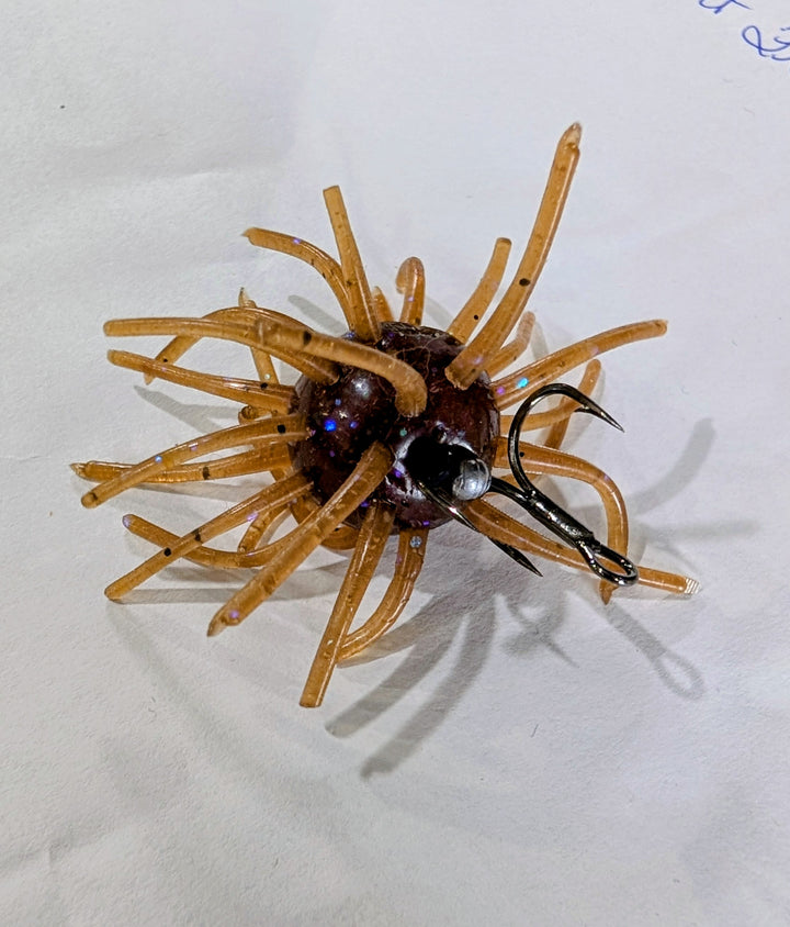 Jewel Freak-O Rig - Urchin-Style Bait Retainer and Weight