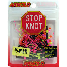 ARNOLD STOP KNOT, FLOAT STOPPER