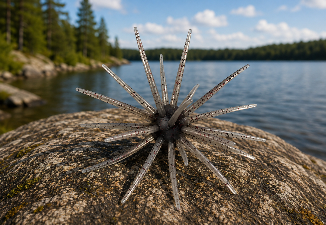 Quivara™ 110mm Urchin Style Soft Plastic Finesse Bait, (4.33")