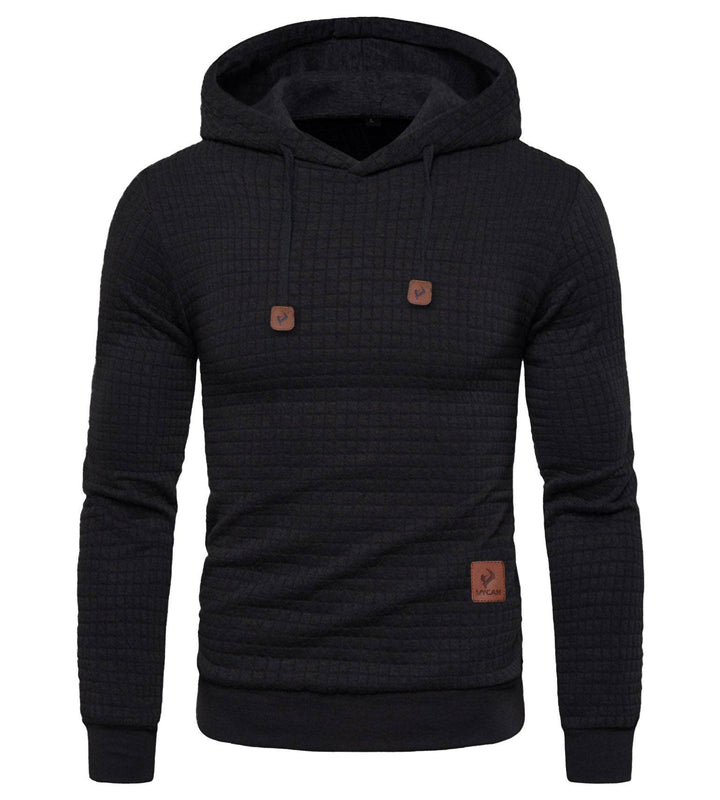 Vycah Black Titan Hoodie Front View