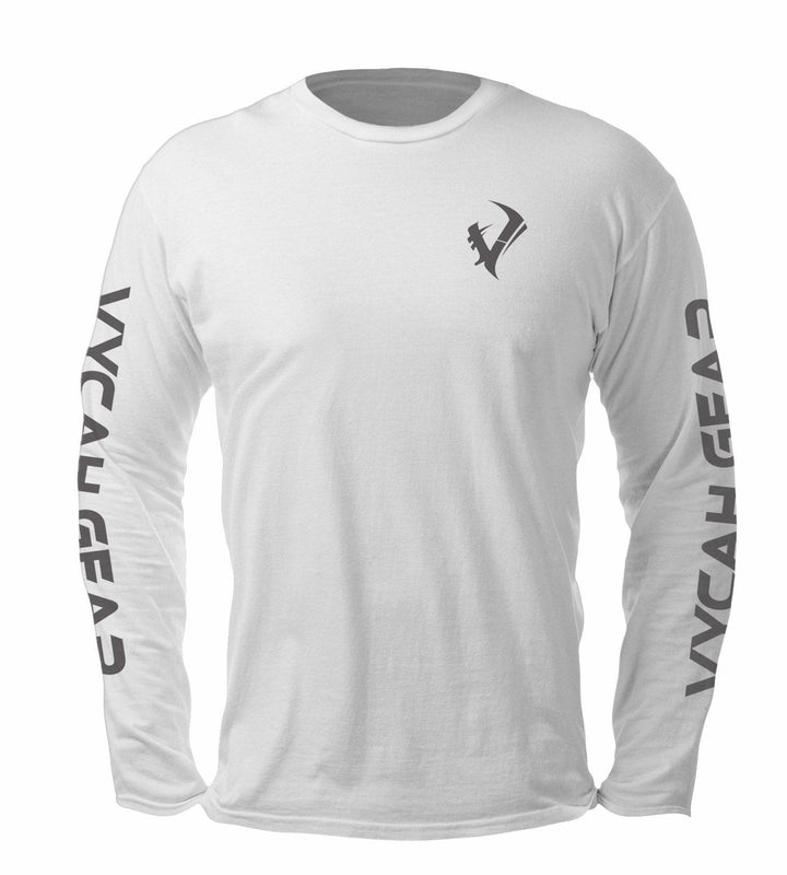 Vycah Long Sleeve Tee - White - Vycah