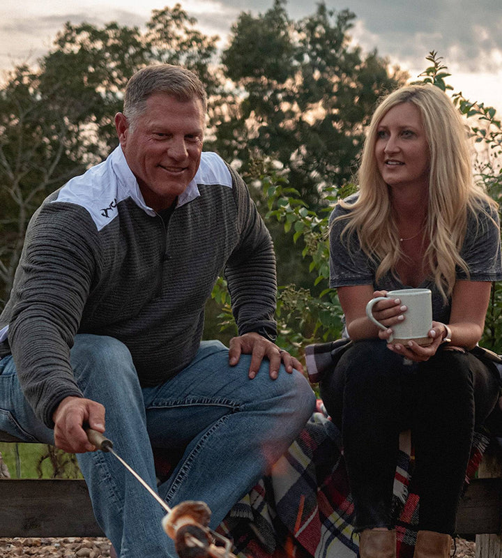 Aerial Pullover - Charcoal/White - Vycah