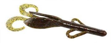 Zoom Brush Hog Creature Bait, 6"