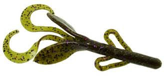Zoom Brush Hog Creature Bait, 6"