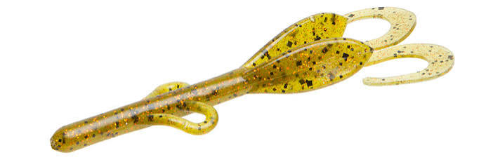 Zoom Brush Hog Creature Bait, 6"