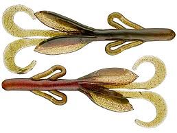 Zoom Brush Hog Creature Bait, 6"