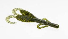 Zoom Brush Hog Creature Bait, 6"