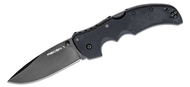 Cold Steel Recon 1 Spear Point Knife, Model 27BS, 4"
