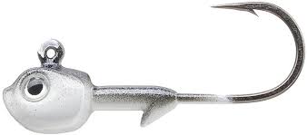 Dirty Jigs Tackle Pure Tungsten Guppy Head 2/0, 3/8oz, Gizzard Shad