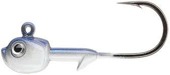 DIRTY JIGS TUGSTEN GUPPY HEADS - 3/16OZ 2/0 BLUE SHAD