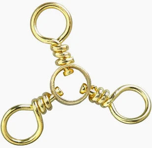 Eagle Claw 3-Way Swivel, 4 Pack