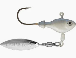 Fish Head Finesse Under Spin, 3/8oz, Albino