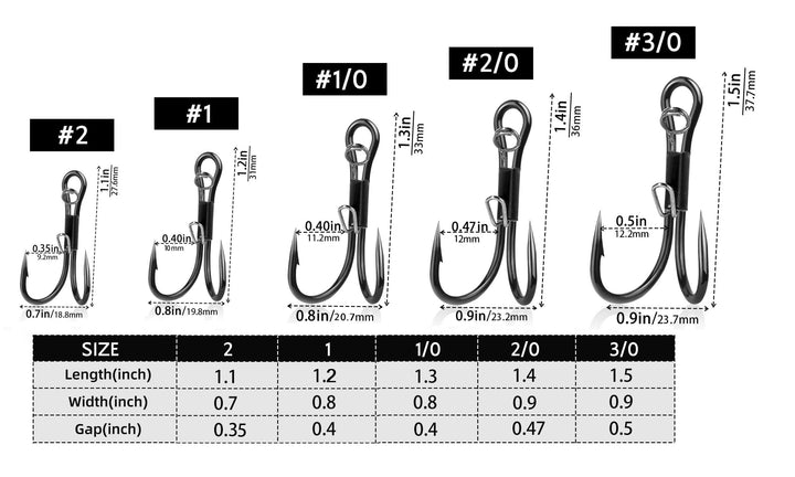 Takumi Tackle Frog Hooks, 3 / 0, 5 Pack