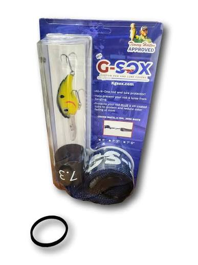 G-Sox Custom Rod Covers, Blue Diamond, 7.3'