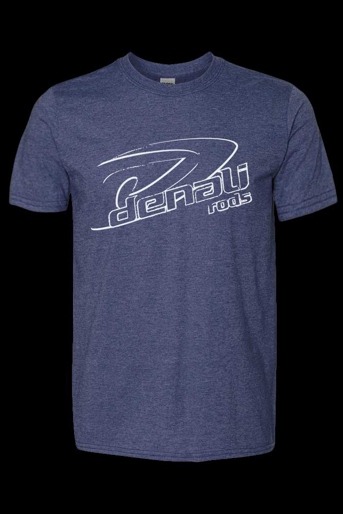 Lightweight Heather Tee - Navy