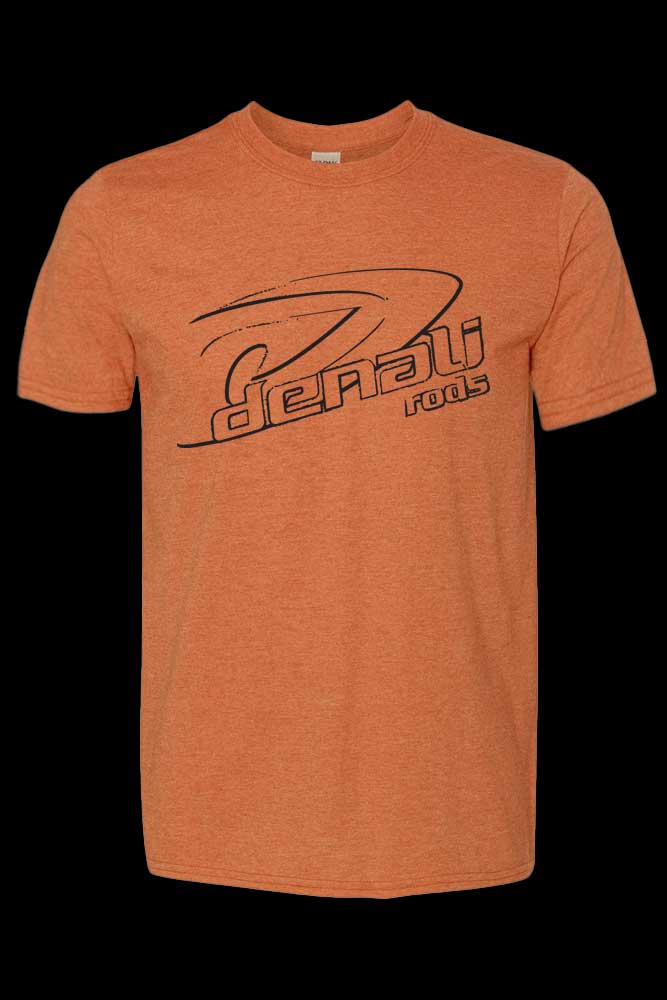 Lightweight Heather Tee - Orange