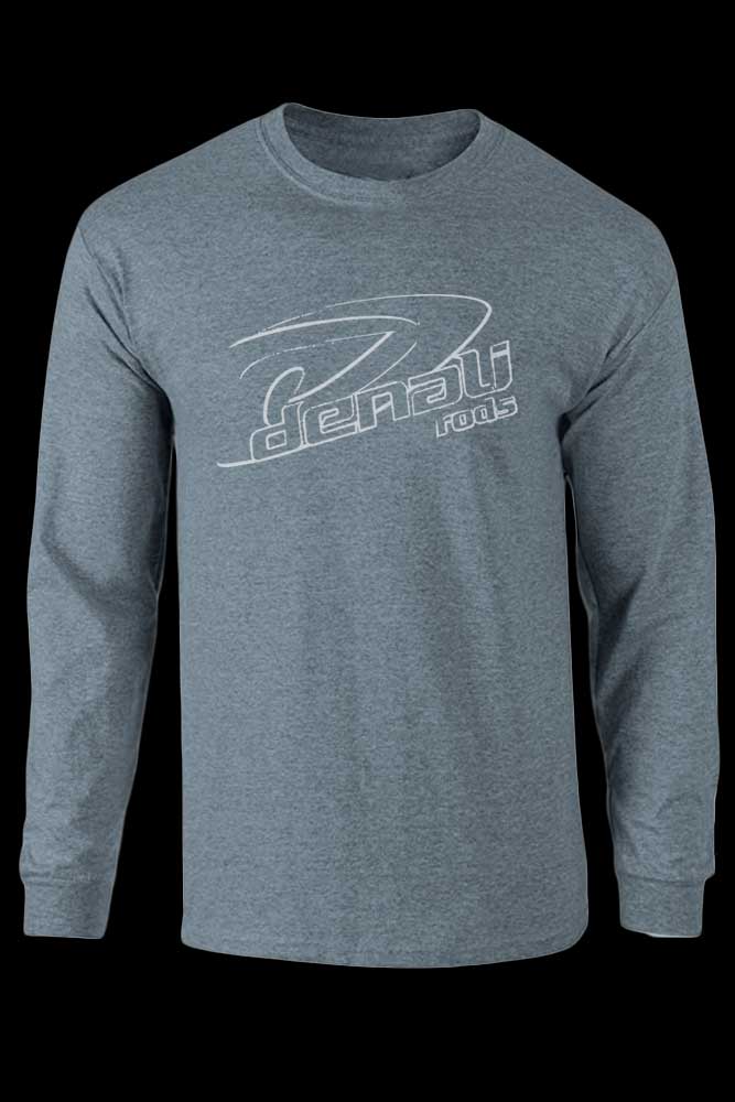 Long Sleeve Heather Tee - Heather Slate