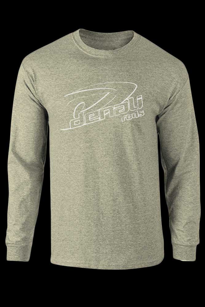 Long Sleeve Heather Tee - Heather Stone