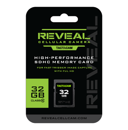 Tactacam Reveal SD Memory Card, 32GB, Class 10