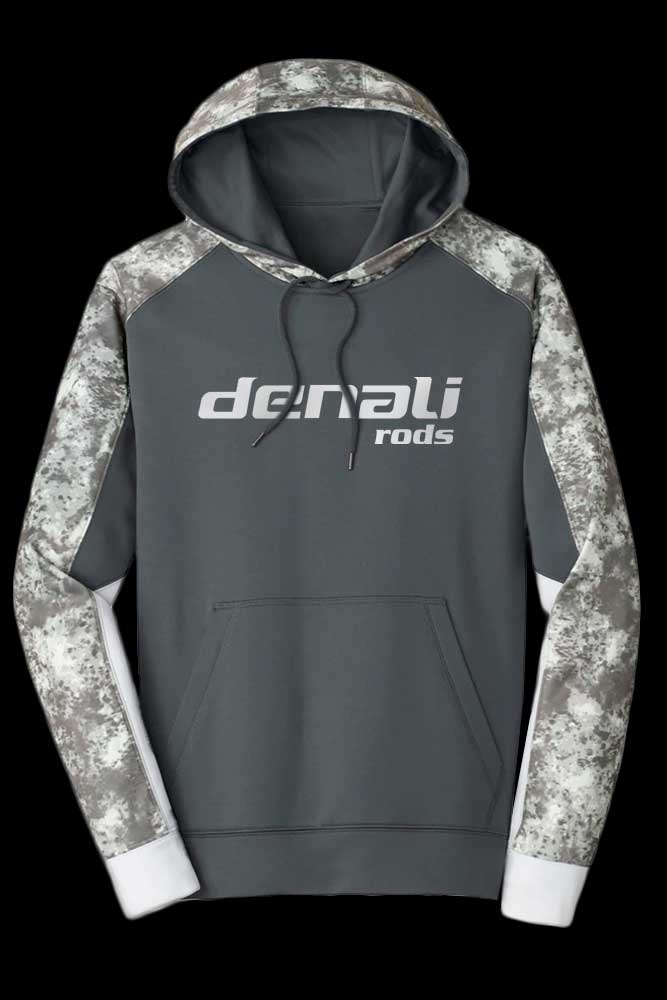 Sport Tek Mineral Freeze Hoodie - Dark Smoke Gray