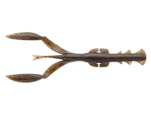 Keitech Neco Camaron 5.5" Creature Bait, Green Pumpkin PP