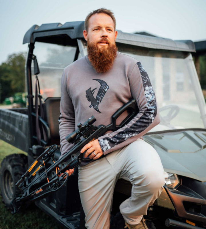 Sunrise Crewneck - Gray - Vycah