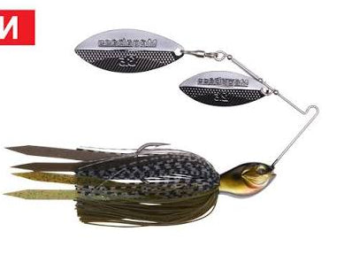 Megabass SV-3 Spinnerbait, 1/2oz, Double Willow