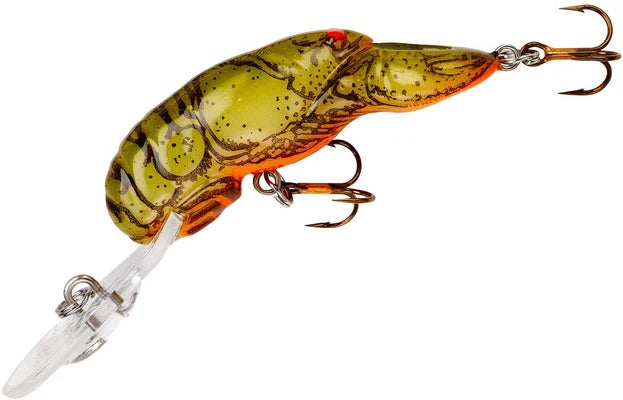 Rebel Teeny Wee Craw Crankbait, 1.5", 3/32oz