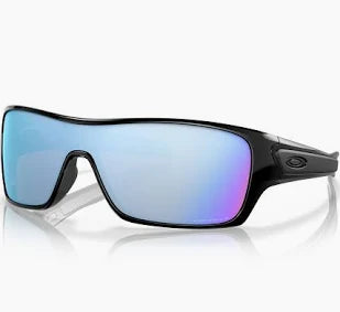 Oakley's Turbine Rotor, Polished Black Frame, Prizm Deep Water Lens