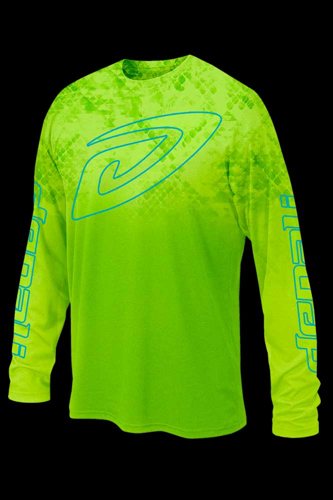 UV Camo Fade Shirt - Keylime