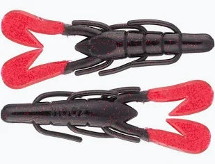 Zoom UV Speed Craw, Black Red Red Claw