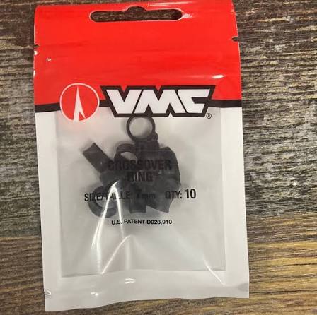 VMC Crossover Rings, Black, 4mm
