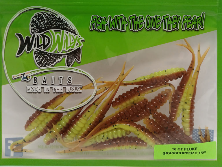 Wild Willys 2.5 Fluke Minnow