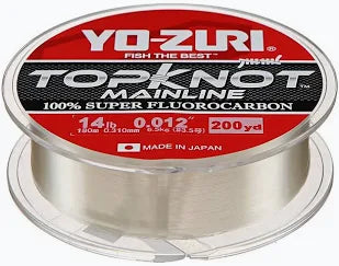 YO-ZURI TOPKNOT 100% Fluorocarbon, 200yds